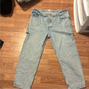 🦋(4/$40) Abercrombie dad jeans 18S/34S